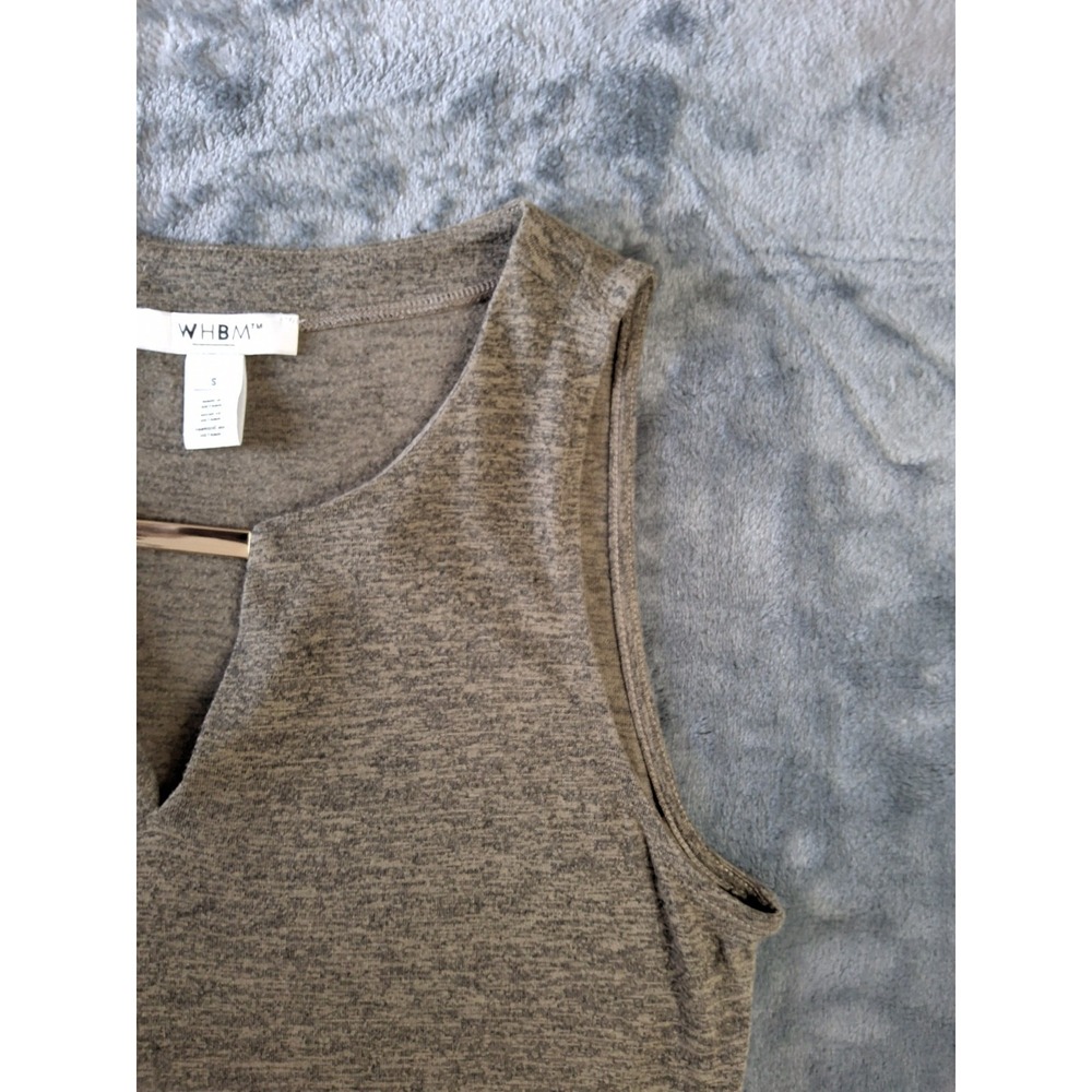 Women's White House Black Market Size Small Tank Top Shirt Green Casual... - Picture 5 of 11